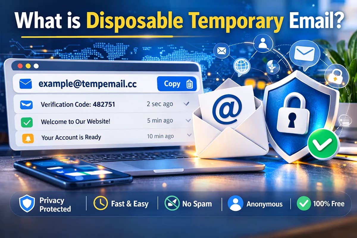 what is temporary email disposable temp mail explained