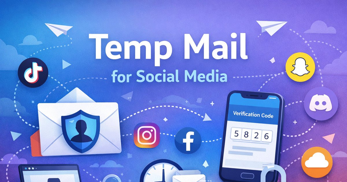 Temp Mail for Social Media: Stay Private and Spam-Free When Signing Up Anywhere