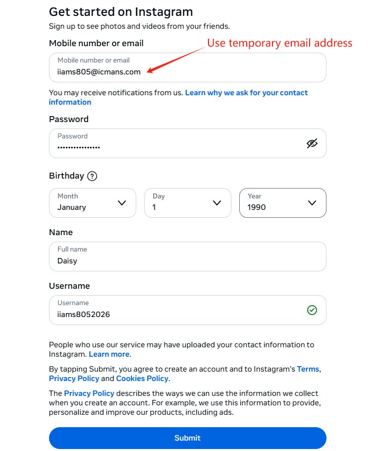 Why You Need a Temp Mail for Instagram in 2026 (And How to Do It)
