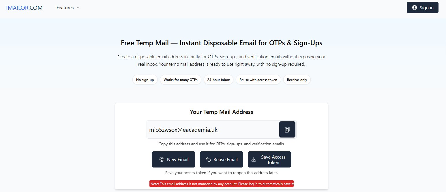 Business Temp Mail: The Smart Alternative to Clogging Your Corporate Inbox