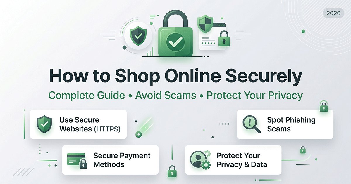 How to Shop Online Securely in 2026: The Complete Guide