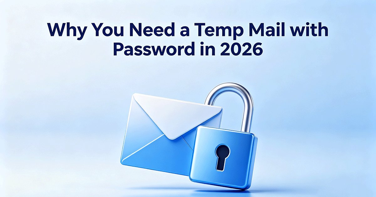 Why You Need a Temp Mail with Password in 2026: From Disposable to Permanent Privacy