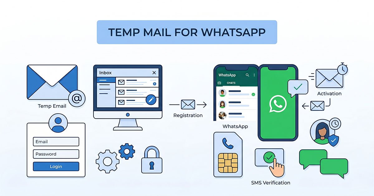 Temp Mail for WhatsApp: Is It Useful in 2026? Real Privacy Facts