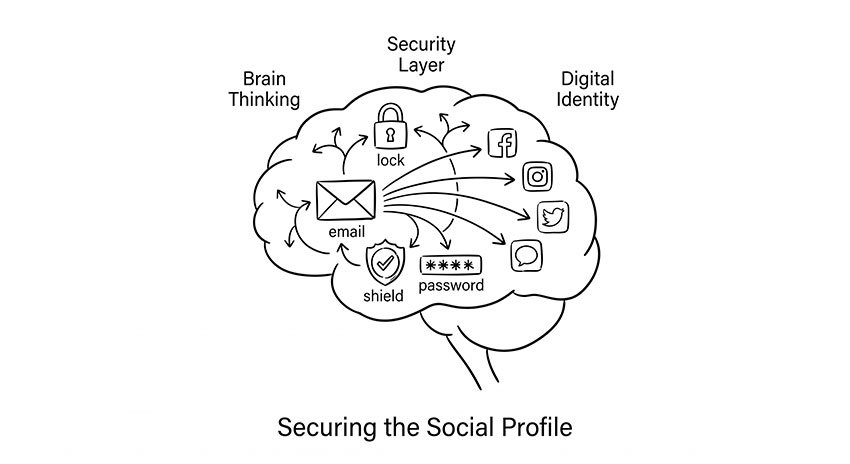 Users thinking email controls digital identity across platforms